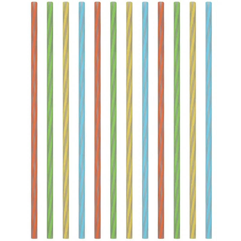 Трубочки для коктейля Великан 12 шт