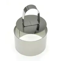 Кулинарная форма Круг с крышкой прессом