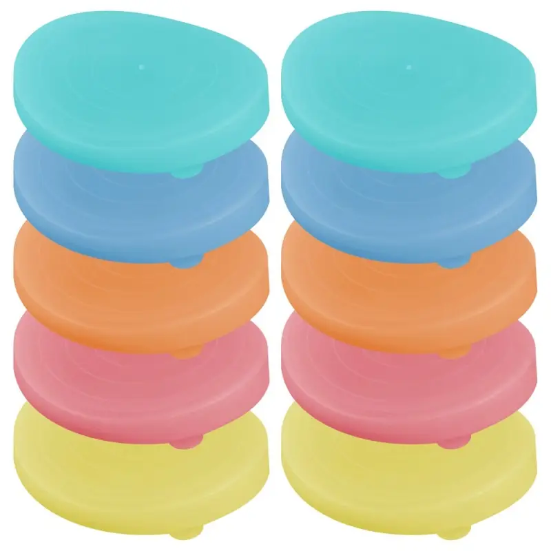 Крышки для банок набор 10 шт Радуга диаметр 82 мм