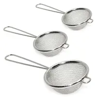 Сито набор 3 шт диаметр 7см 8см 9см