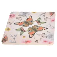 Подставка под горячее Бабочки 14х14см (ассортимент)