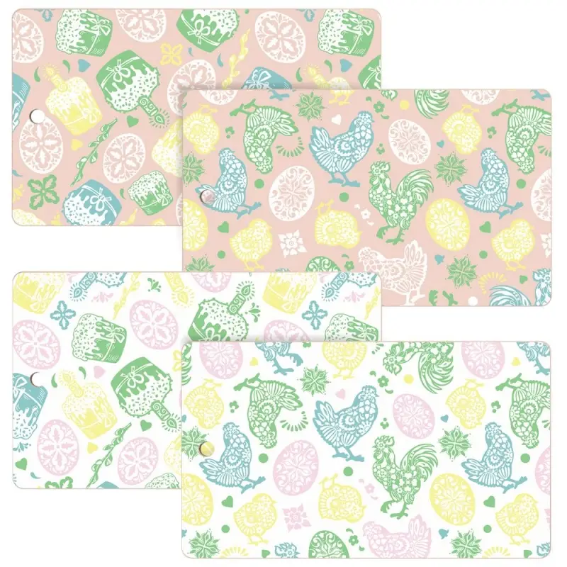 Доска разделочная Цветная Пасха 29х17 см (ассортимент)