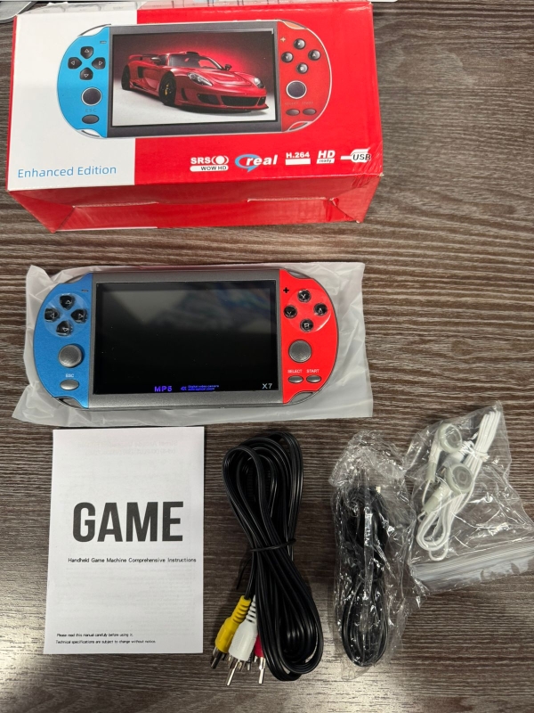 Игровая портативная приставка X7