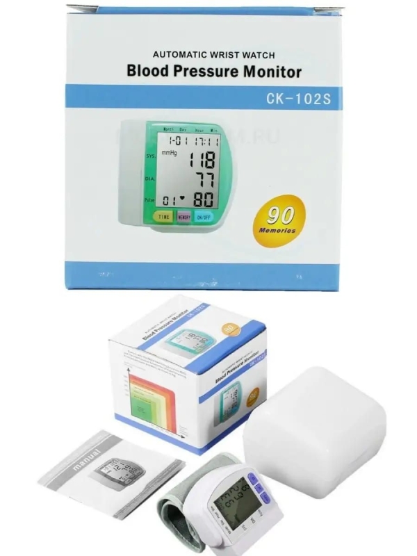 Электронный тонометр на запястье