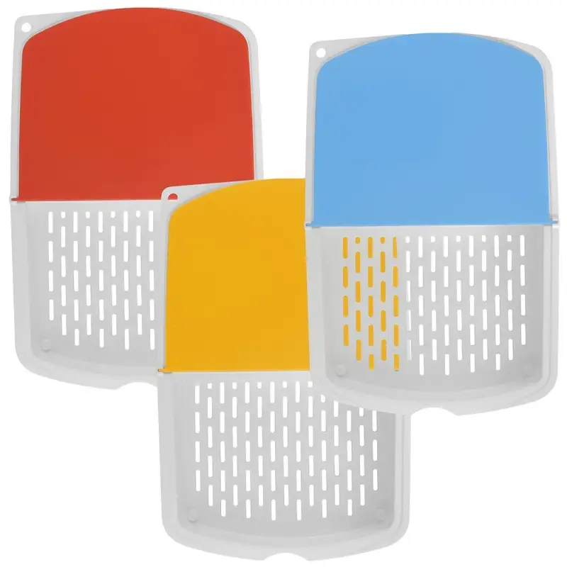 Доска разделочная с 2 лотками (ассортимент)