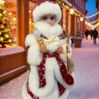 Снегурочка 30 см под елку