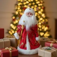 Дед Мороз красный