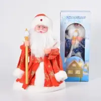 Дед Мороз красный