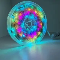 Новогодняя гирлянда роса 10 метров разноцветная