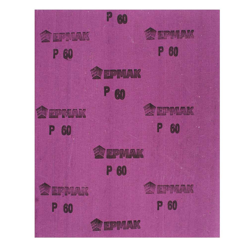 ЕРМАК Шлиф-шкурка на тканевой основе водостойкая 230*280 №60 (цена за 1 лист, в спайке 50 листов) ЕРМАК Шлиф-шкурка на тканевой основе водостойкая 230*280 №60 (цена за 1 лист, в спайке 50 листов)