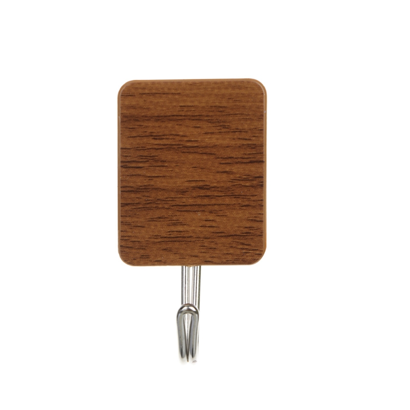 VETTA Крючки самоклеящиеся, 5 шт, принт под VETTA Крючки самоклеящиеся, 5 шт, принт под "Дерево", металл, PS, 2 цвета