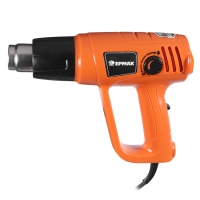 ЕРМАК Фен технический ФТ-2000Вт/2 (80C&deg;-600C&deg;), кейс 5 насадок