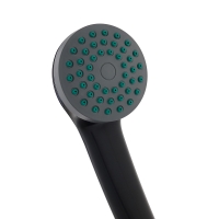 Лейка для душа, 1 режим, 65 мм, черный Лейка для душа, 1 режим, 65 мм, черный