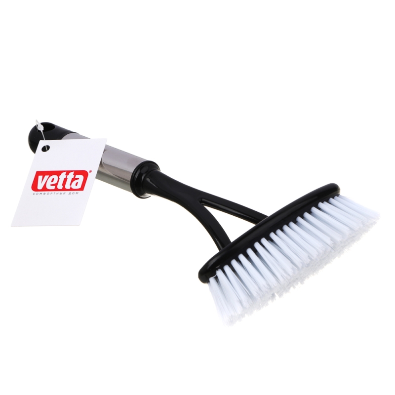 VETTA Щетка широкая Сопрано полипропилен, нерж.сталь, 26,5х13х5 см VETTA Щетка широкая Сопрано полипропилен, нерж.сталь, 26,5х13х5 см