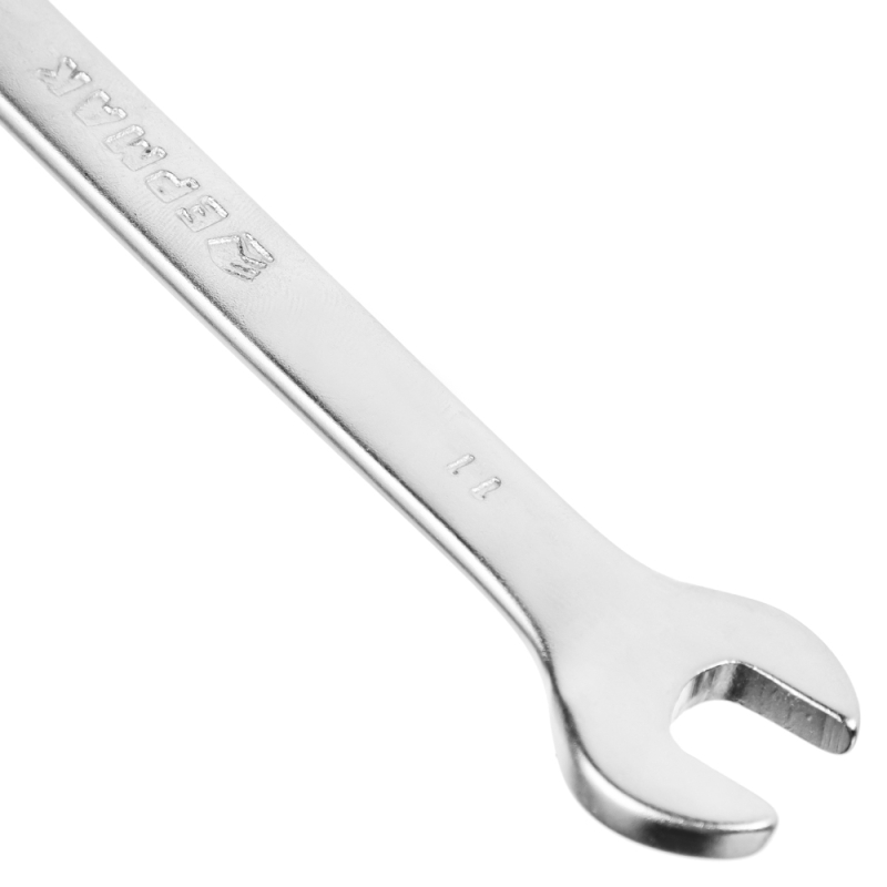 ЕРМАК Ключ рожковый, 10х11мм, матовый CRV ЕРМАК Ключ рожковый, 10х11мм, матовый CRV