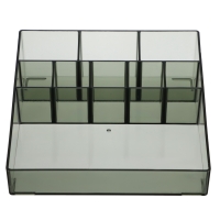 VETTA Органайзер для ванной комнаты, пластик, 17x17x5,5 см