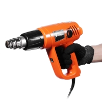 ЕРМАК Фен технический ФТ-2000Вт/2 (80C&deg;-600C&deg;), кейс 5 насадок