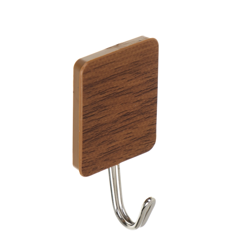 VETTA Крючки самоклеящиеся, 5 шт, принт под VETTA Крючки самоклеящиеся, 5 шт, принт под "Дерево", металл, PS, 2 цвета