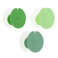 VETTA Крючки самоклеящиеся, в виде Листьев Лотоса, 2шт