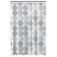 VETTA Шторка для ванной, ПЕВА, 30 г/м2, 180x180 см, Геометрия