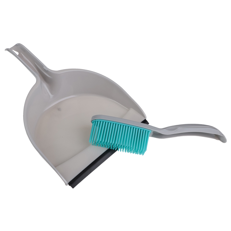 VETTA Набор: совок + щетка, полипропилен, термопластичная резина, совок:32х22,щетка:26х5 см