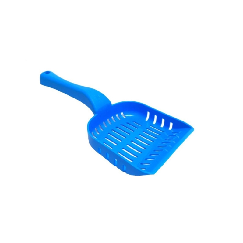 Совок для лотка голубой