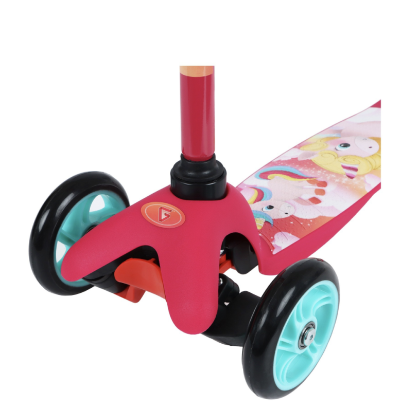 Самокат GRAFFITI «Единорожки», колёса PU 110/75 мм, ABEC 7, цвет розовый Самокат GRAFFITI «Единорожки», колёса PU 110/75 мм, ABEC 7, цвет розовый