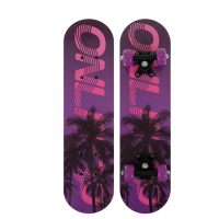 Скейтборд подростковый ONLITOP, 62&times;16 см, колёса PVC 50 мм, пластиковая рама