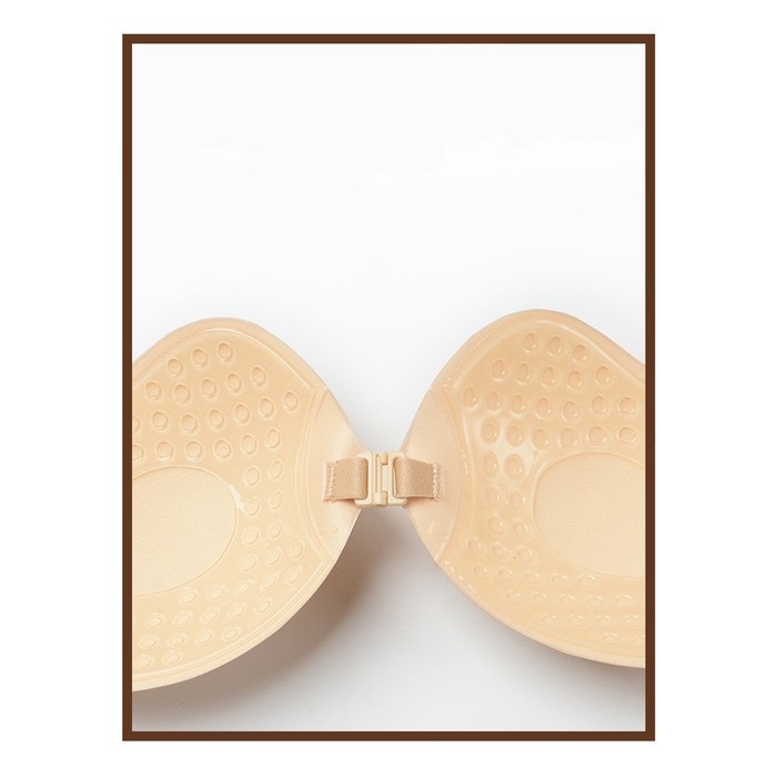 Пэстисы на грудь Оки-Чпоки, push up эффект. на силиконе, размер S, набор 2 шт, телесный