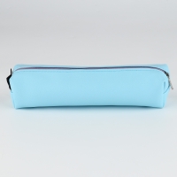 Пенал школьный из искусственной кожи &laquo;1 сентября: голубой&raquo; , 19 х 8 х 3 см