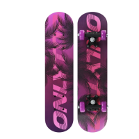 Скейтборд подростковый ONLITOP, 62&times;16 см, колёса PVC 50 мм, пластиковая рама