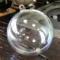 Пластиковые шарики заготовки для ёлочных игрушек 7 см 5 штук