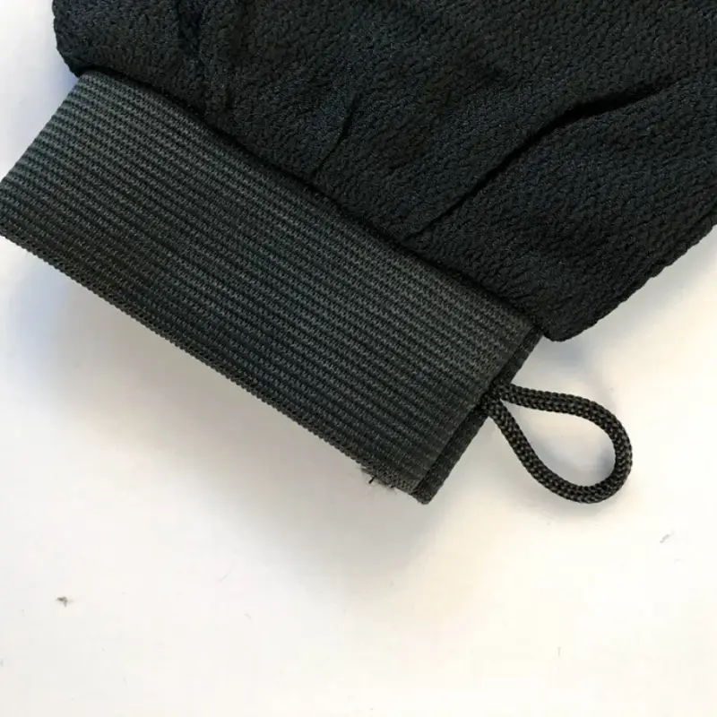 Варежка для тела черная