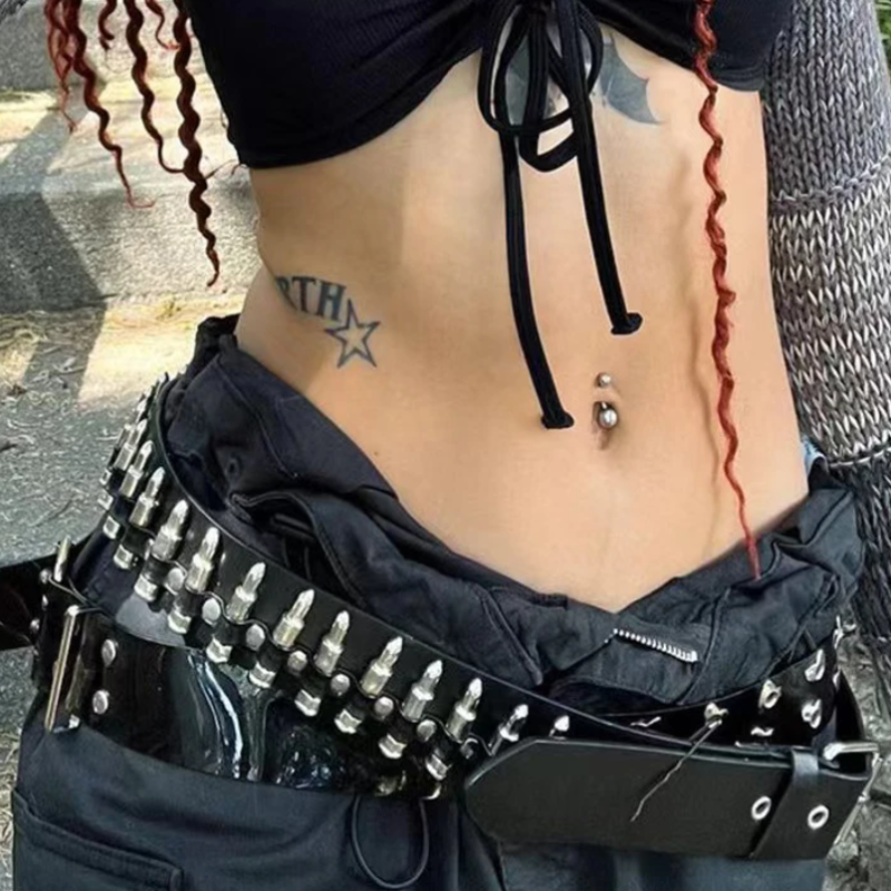 Ремень черный патронташ 85 см Ремень черный патронташ 85 см