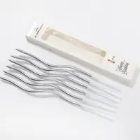 Свечи для торта серебро 6 штук