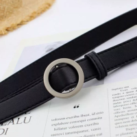 Ремень с круглой пряжкой 105 см