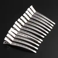 Зажимы для волос металл набор 12 штук