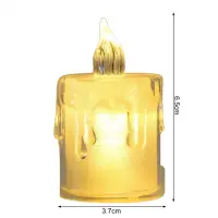 Свечи светодиодные на батарейках 5 штук