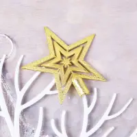 Звезда на елку новогодняя, 15х14.5 см