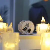 Свечи светодиодные на батарейках 5 штук