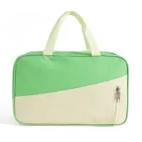 Сумка сумка-саквояж спортивная зеленая
