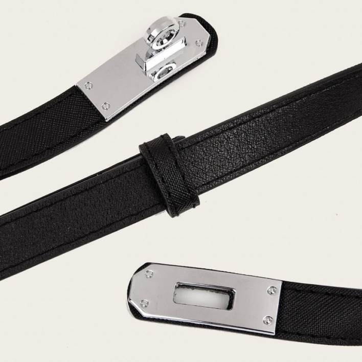 Ремень с поворотным замком тонкий 100 см Ремень с поворотным замком тонкий 100 см