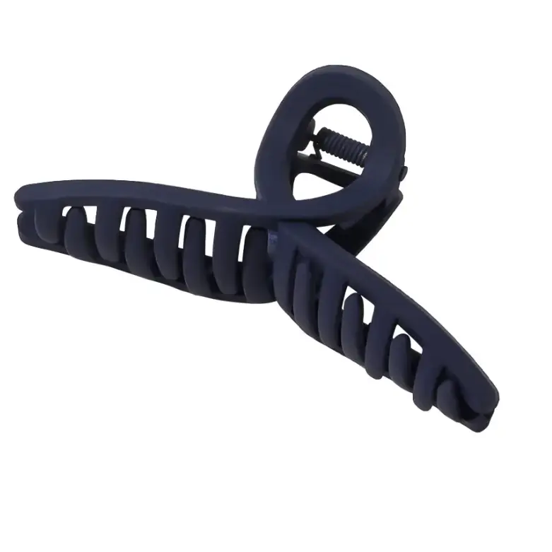 Крабик для волос черный