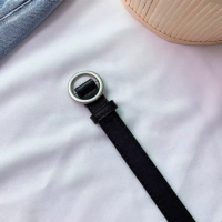 Ремень с круглой пряжкой 105 см