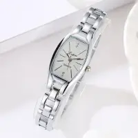 Часы женские наручные кварцевые серебристые