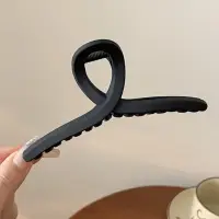 Крабик для волос черный