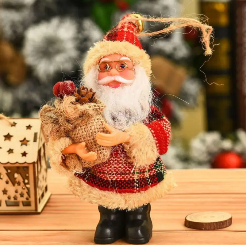 Дед мороз под ёлку 18 см