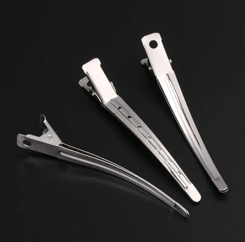 Зажимы для волос металл набор 12 штук