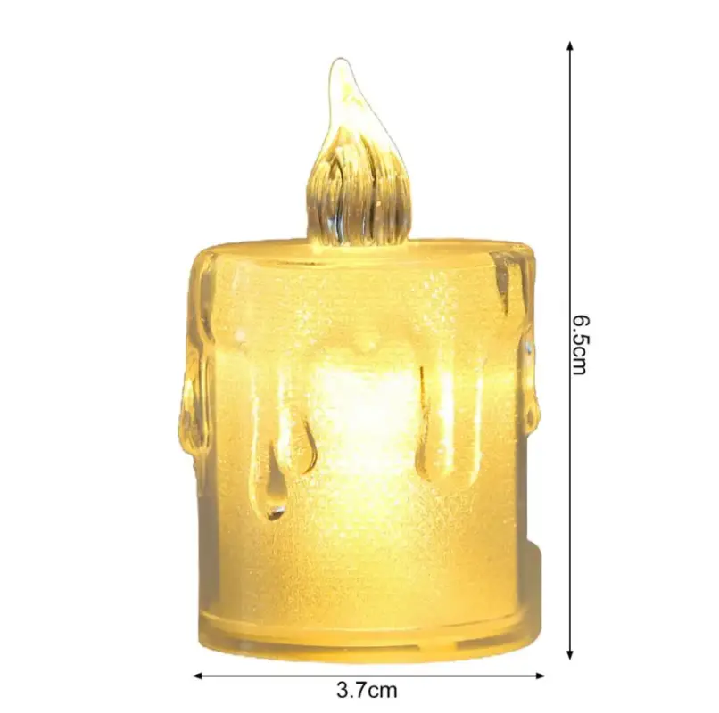 Свечи светодиодные на батарейках 5 штук