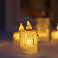 Свечи светодиодные на батарейках 5 штук